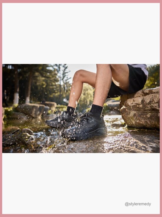 Waterproof Trail Running Shoes, Lightweight Non-Slip Breathable Hiking Sneaker main image 6
